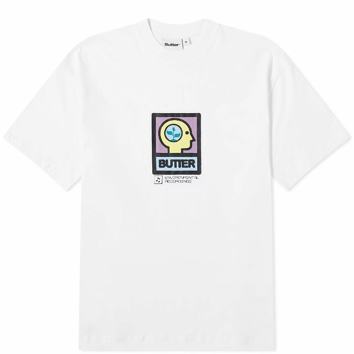 Photo: Butter Goods Men's Environmental T-Shirt in White