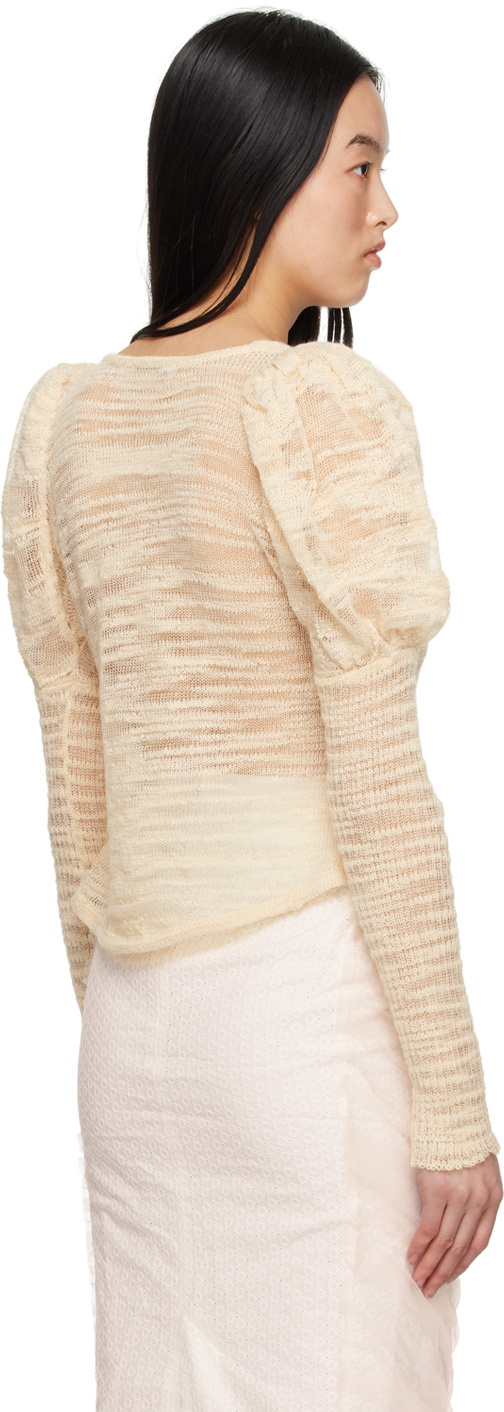 Renaissance Renaissance Beige Yuki 2 Cardigan