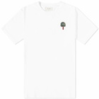 Foret Men's Spear T-Shirt in White/Dark Green