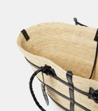 Altuzarra Watermill Large raffia tote bag