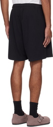 SKIMS Black Jersey Lounge Relaxed Shorts