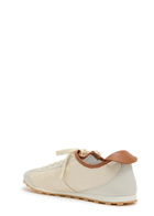 Jacquemus Les Tennis Textured Leather Sneakers Grey