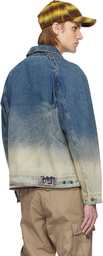 Dime Blue Faded Denim Jacket