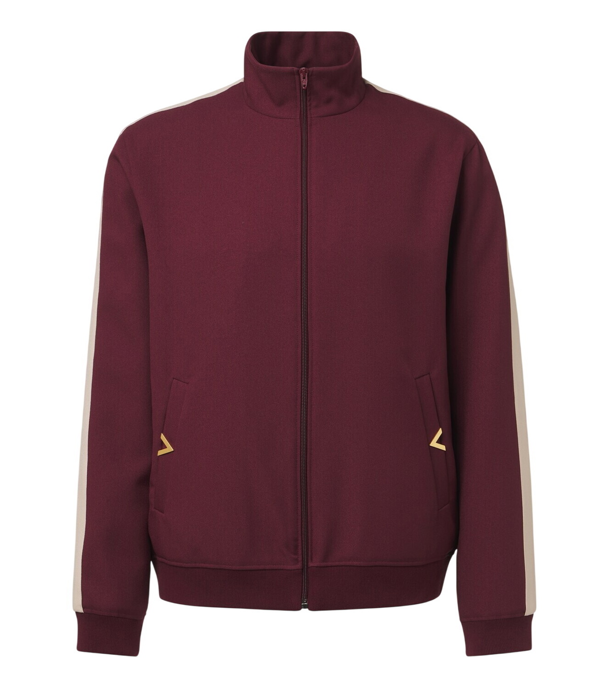 Valentino - Oversized Striped Tech-Jersey Track Jacket - Men