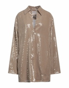 Semicouture Womens Jacket Khaki