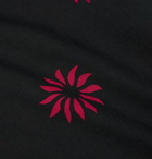 Club Monaco - Slim-Fit Camp-Collar Printed Cotton Shirt - Black