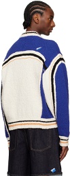 ADER error Blue & White Striped Sweater