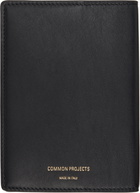 Common Projects Black Folio Passport Holder