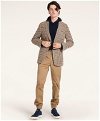Brooks Brothers Men's Regent Fit Check Wool Sport Coat | Beige