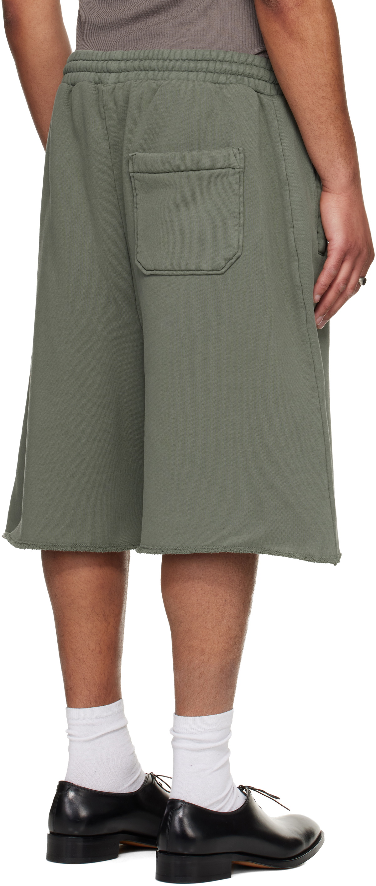 LU'U DAN Green Zoku Shorts