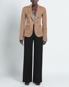 Alessia Santi Womens Blazer Light brown