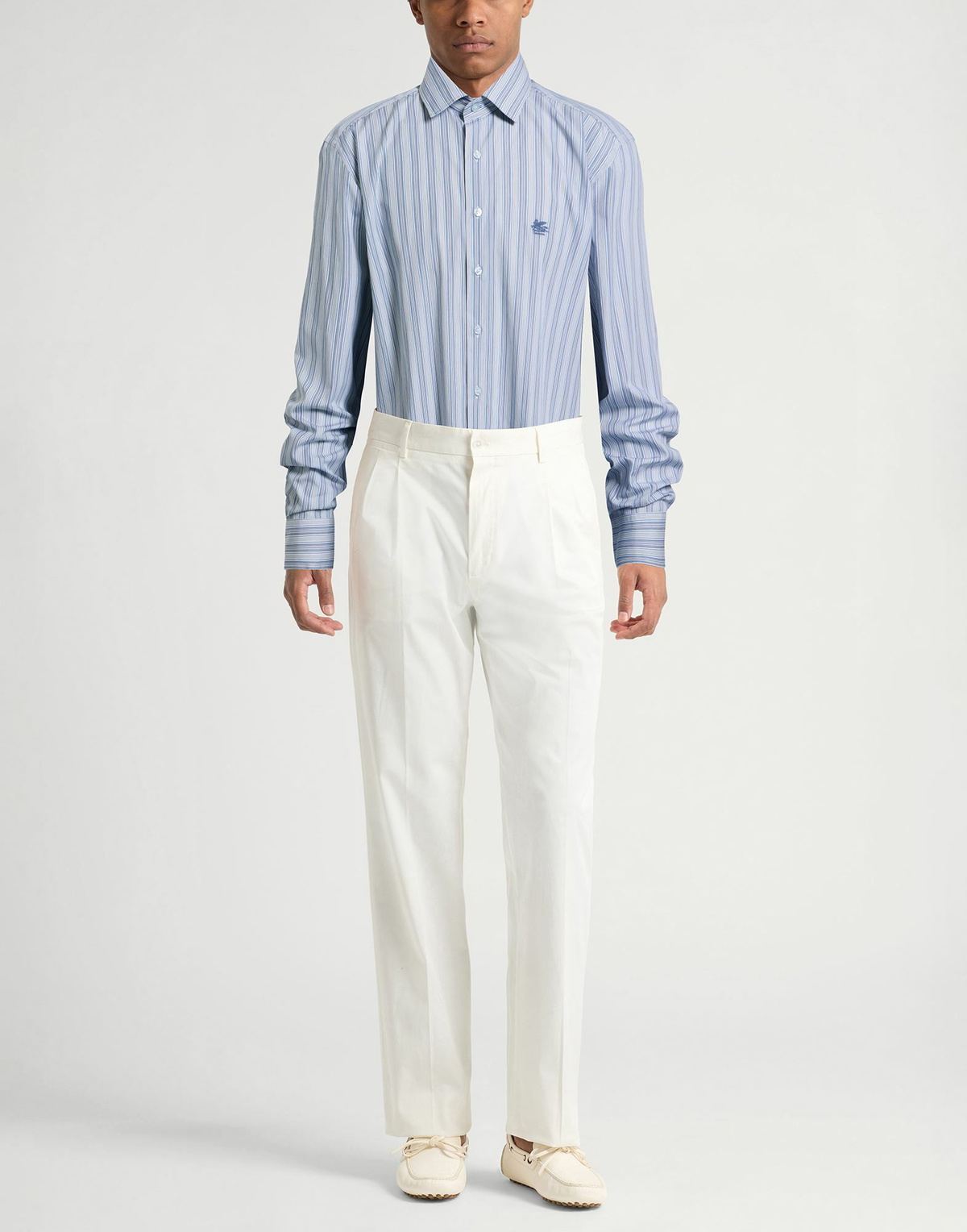 Etro Mens Shirt Pastel in Blue