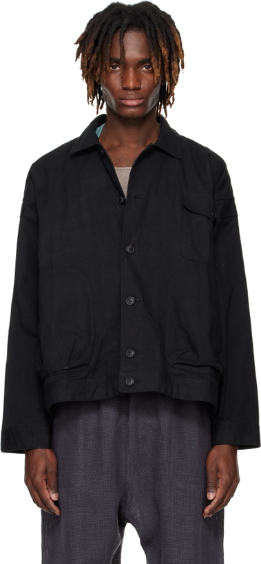 Photo: Jan-Jan Van Essche Black O-Project Canvas Jacket