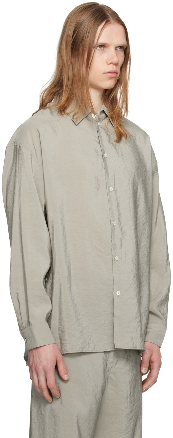 トップス 22SS LEMAIRE ADJUSTABLE TWISTED SHIRT トップス 22SS LEMAIRE ADJUSTABLE TWISTED SHIRT LEMAIRE Adjustable