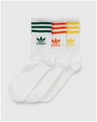 Adidas Crew Sock 3 Str White - Mens - Socks