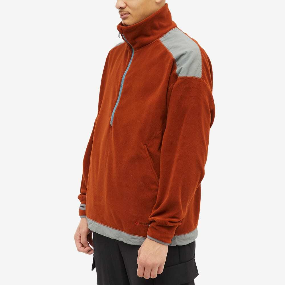 F Ce Men S Polartec Quarter Zip In Orange F Ce