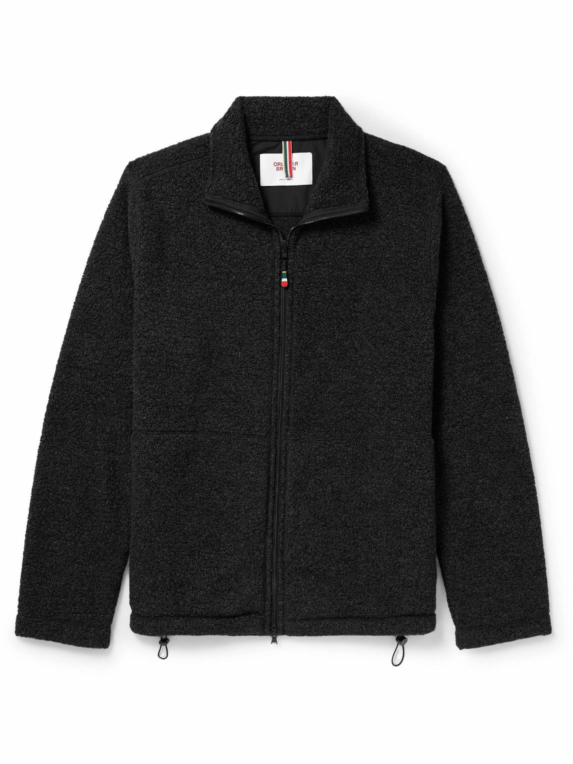 Orlebar Brown - Senon Fleece Jacket - Black