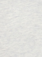 ANINE BING Harvey Logo Jersey Sweatshirt Hoodie