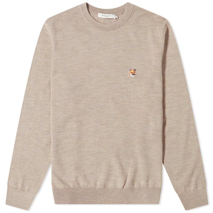 Photo: Maison Kitsuné Fox Head Patch Knit