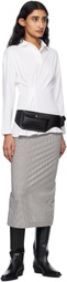 Gimaguas Black & White Chicago Midi Skirt