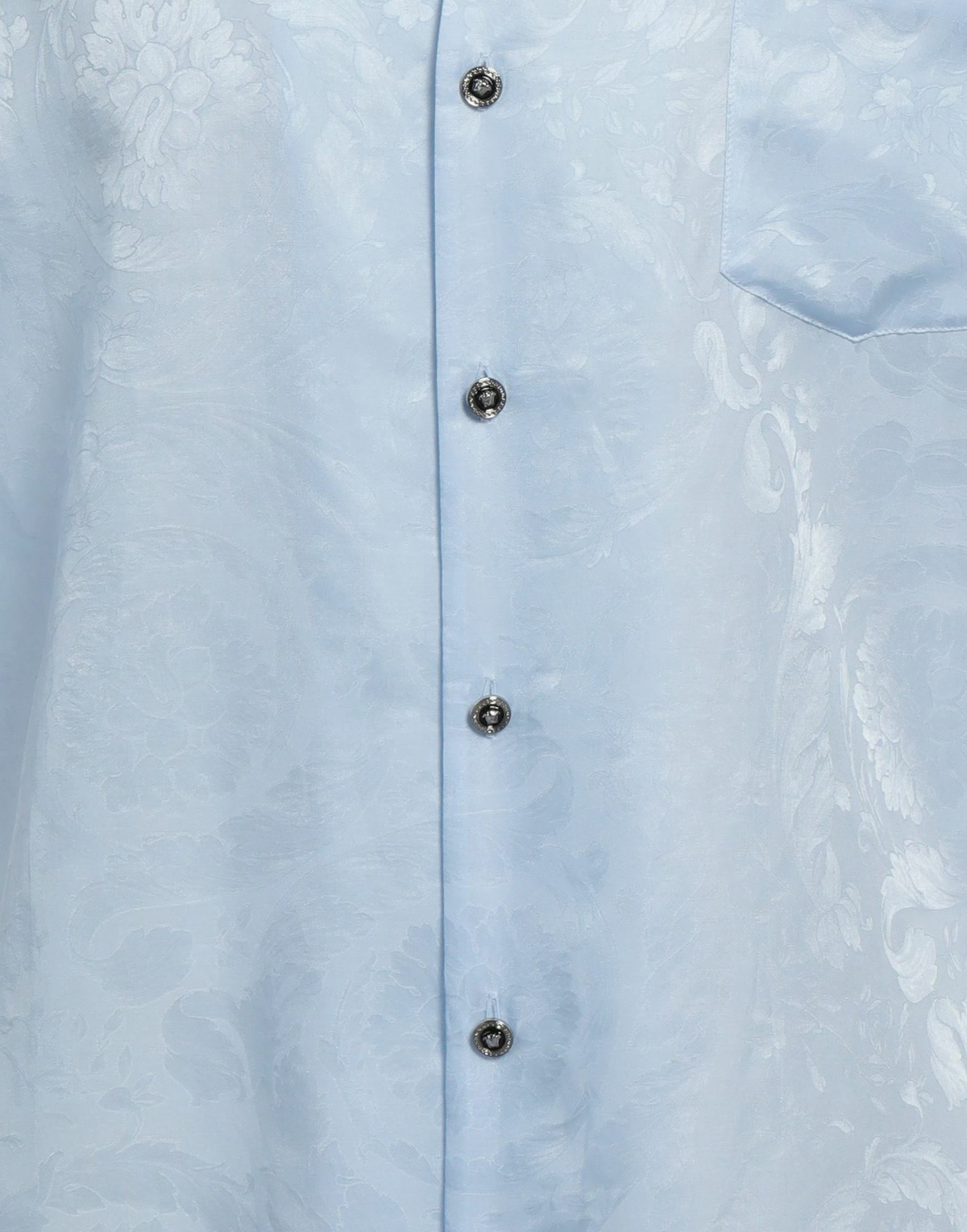 Versace Mens Shirt Sky in Blue