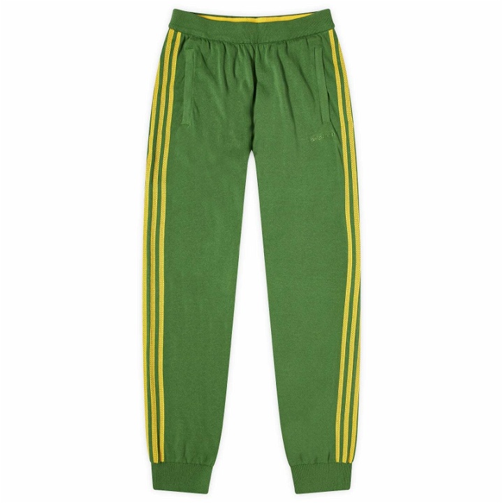 Photo: Adidas x Wales Bonner N Knit Track Pant in Crew Green