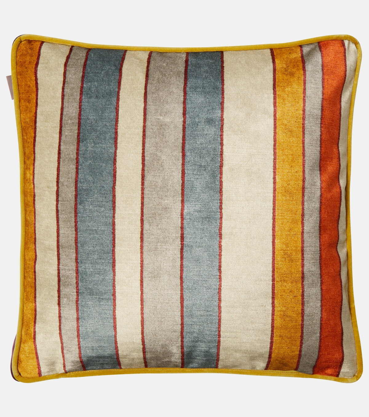 Etro Nimphea velvet cushion