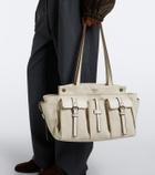 Prada Prada Route Large canvas tote bag