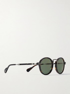 Purdey - The Keeper Round-Frame Tortoiseshell Acetate Polarised Sunglasses