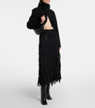 Alaïa Square 90 leather knee-high boots