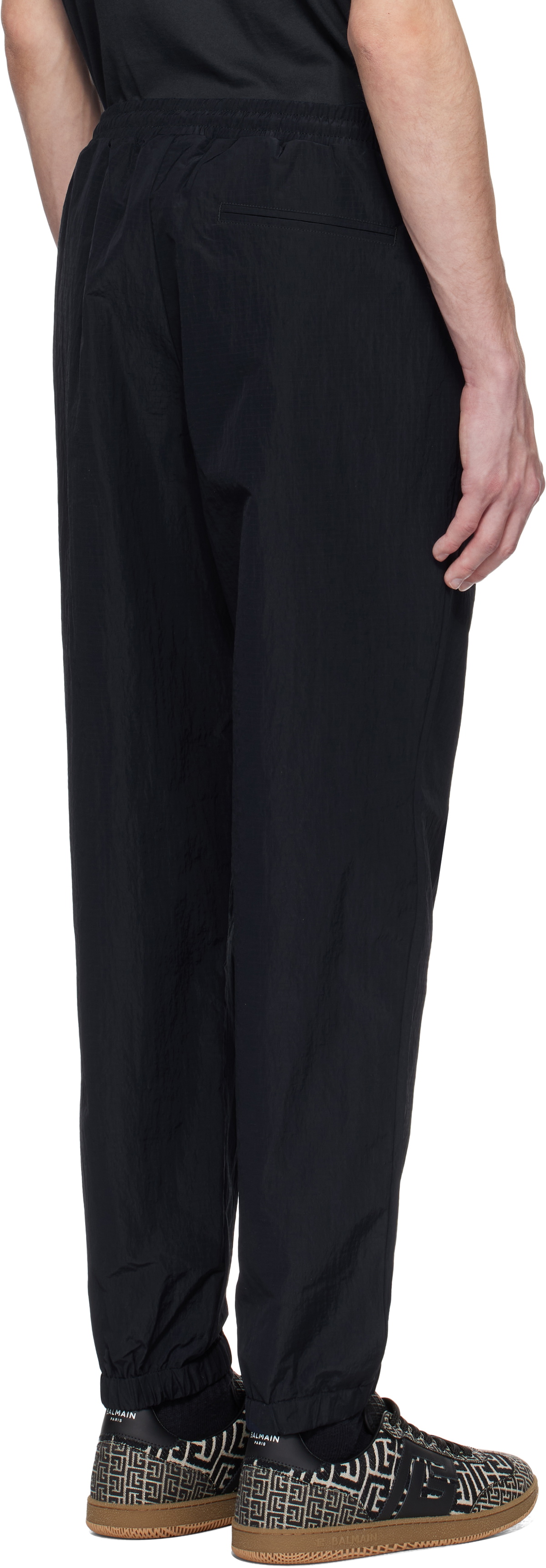 MACKAGE Navy Martin-WB Water-Repellent Ripstop Sweatpants