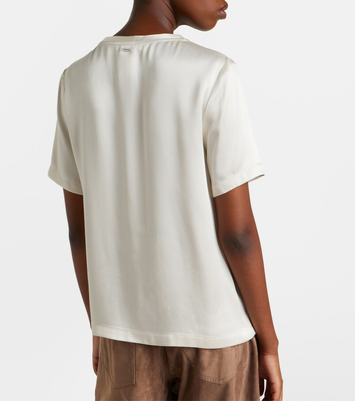 'S Max Mara Satin T-shirt