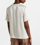 'S Max Mara Satin T-shirt