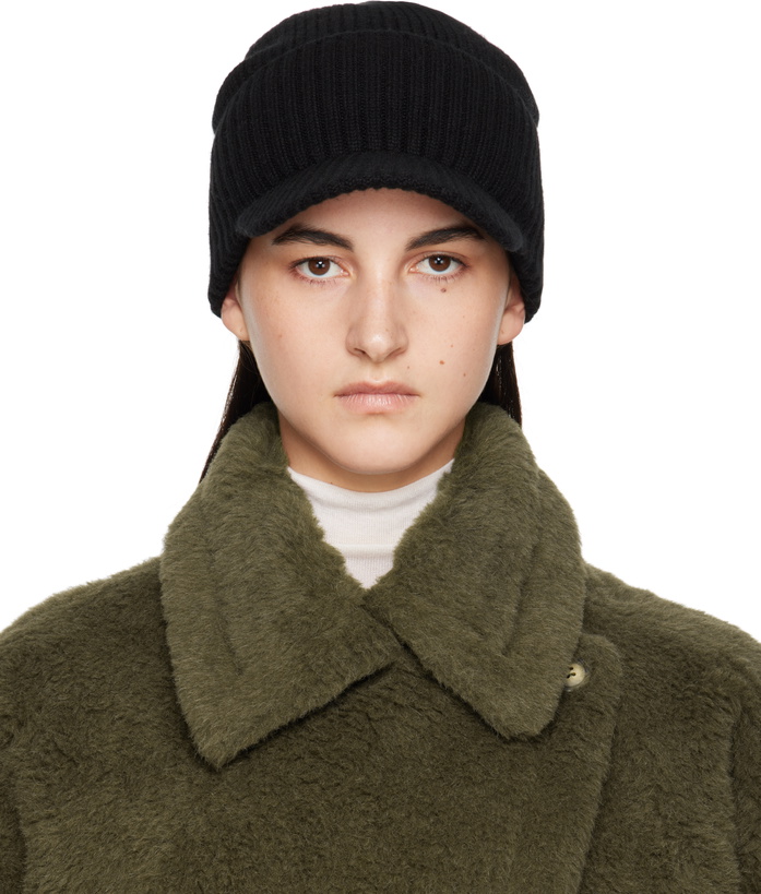 Photo: Max Mara Black Pavidi Beanie