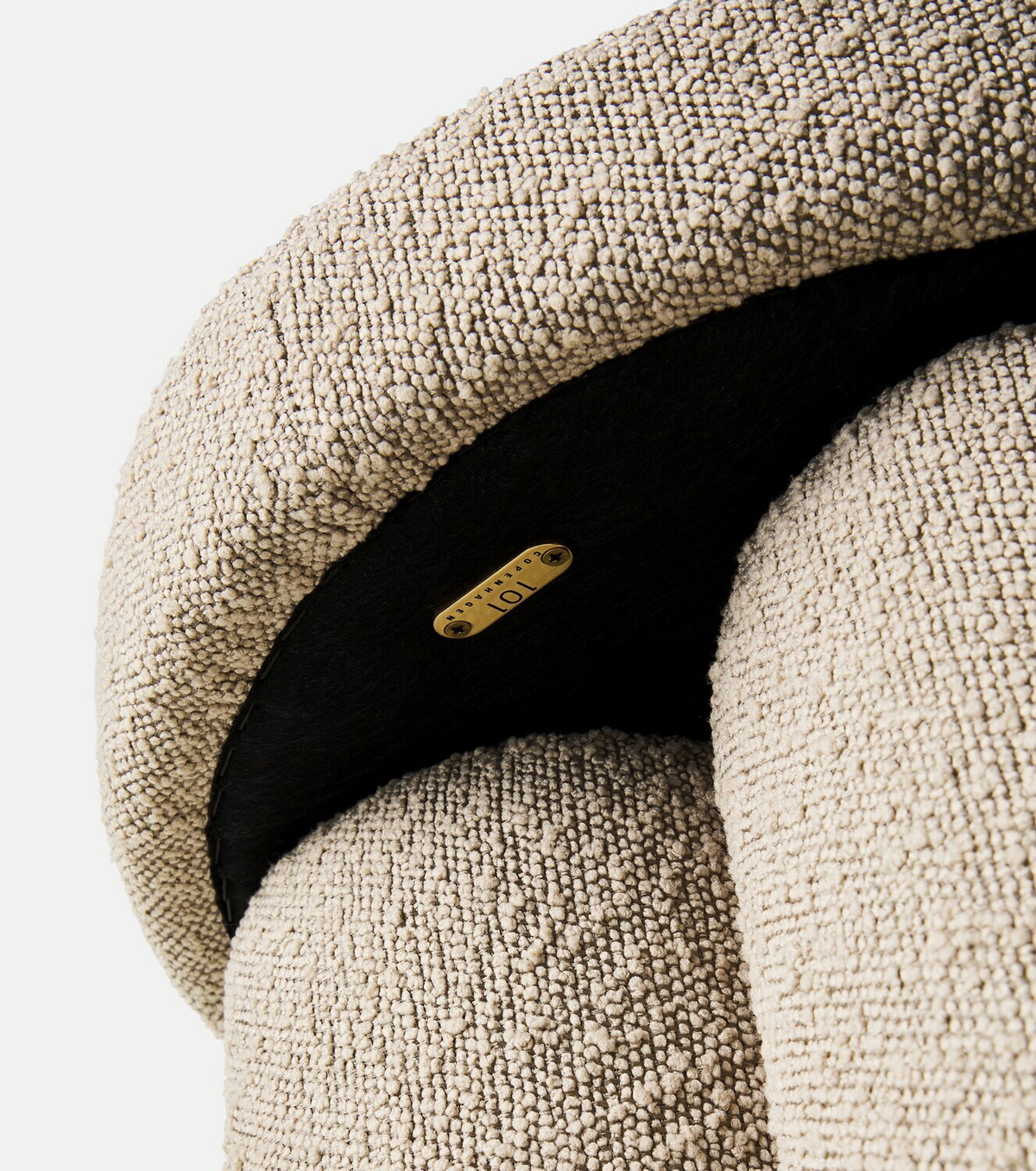 101 Copenhagen Big Foot bouclé stool