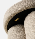 101 Copenhagen Big Foot bouclé stool