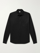 TOTEME - Cotton-Poplin Shirt - Black