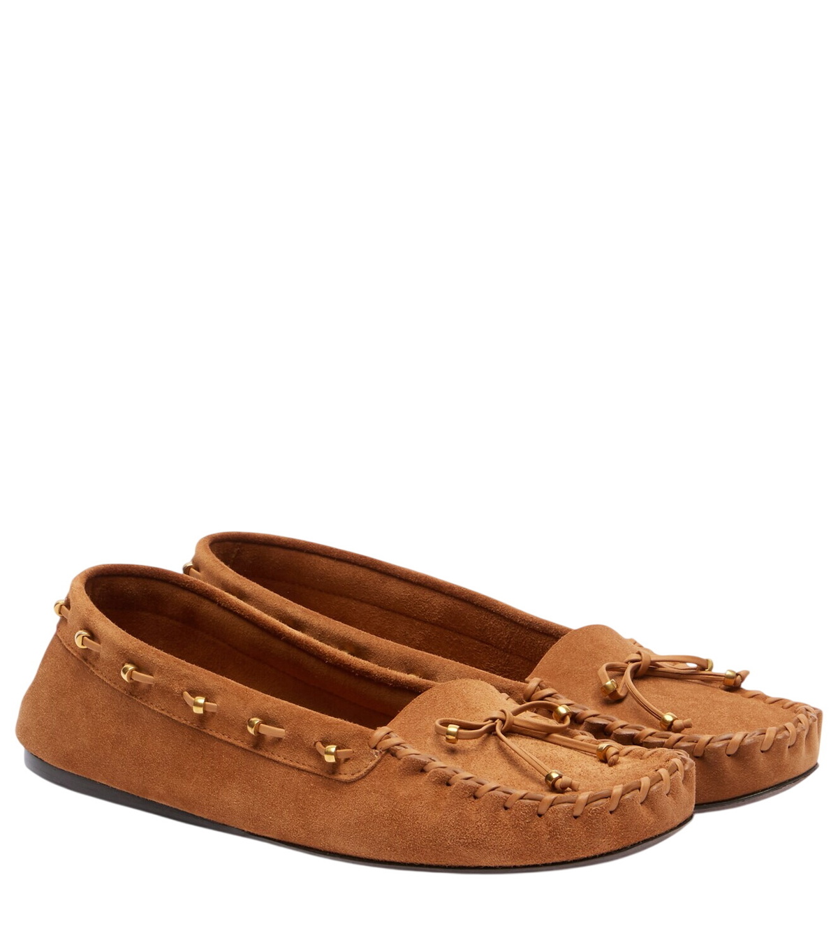 Khaite Elio leather loafer pumps Khaite