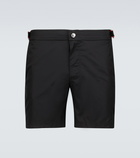 Alexander McQueen Logo swim shorts