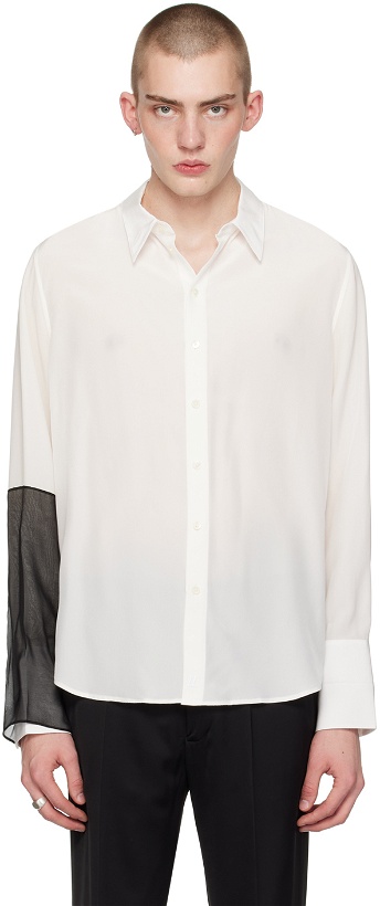 Photo: Helmut Lang White Relaxed Shirt