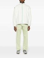 Robyn Lynch Green Straight-Leg Trousers