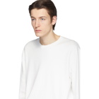 Our Legacy Off-White Shrunken Long Sleeve T-Shirt