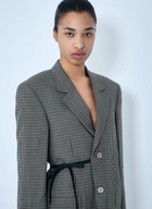 Balenciaga Wrap Tailored Blazer