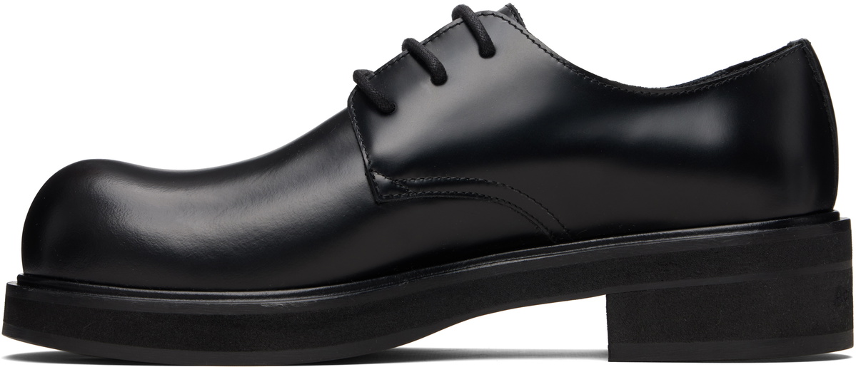 Acne Studios Black Leather Lace-Up Derbys