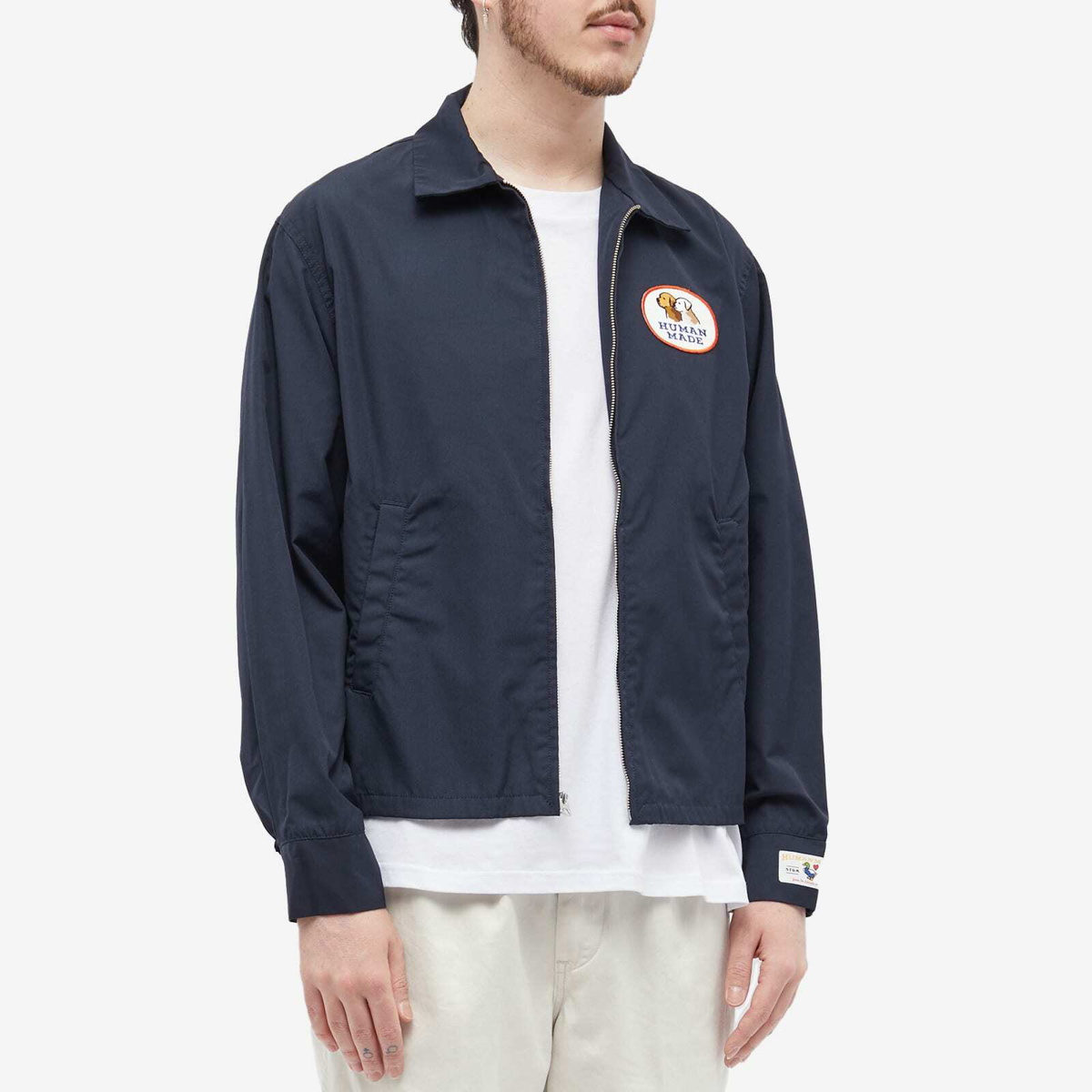 Human Made Men's Drizzler Jacket in Navy Human Made