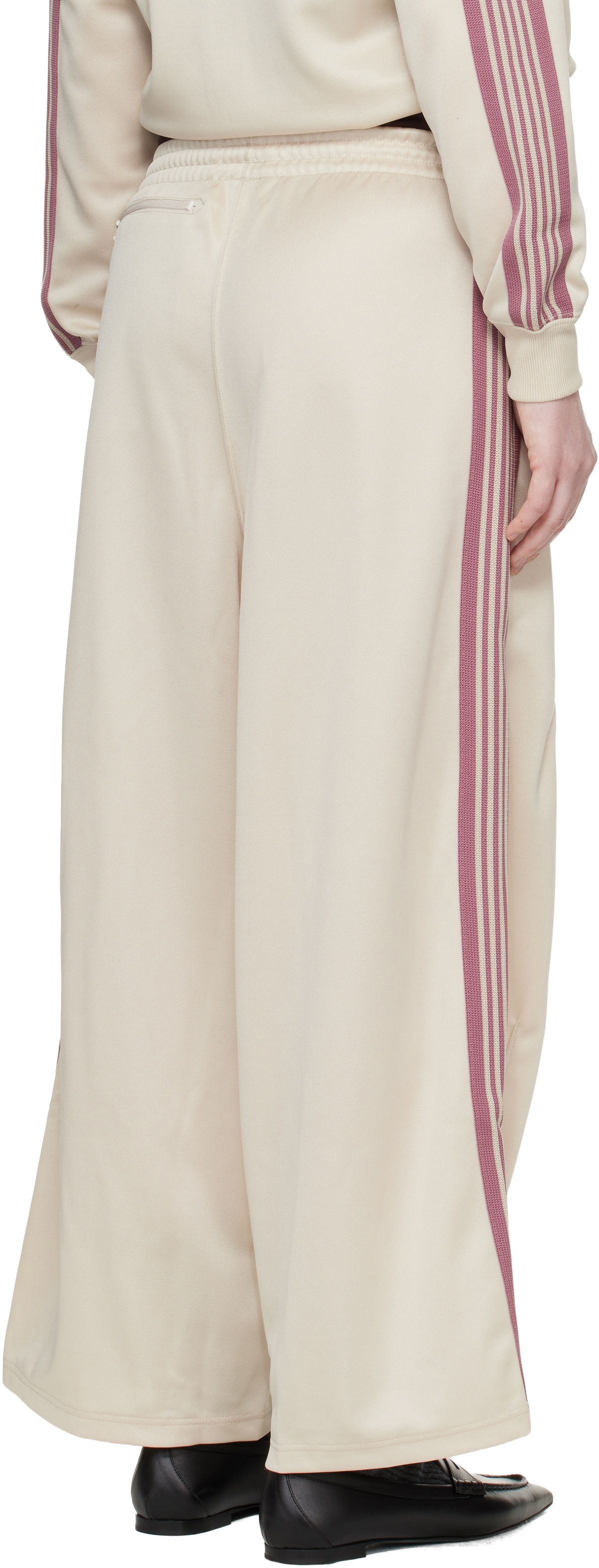 NEEDLES Off White H.D. Track Pants