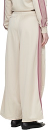 NEEDLES Off White H.D. Track Pants