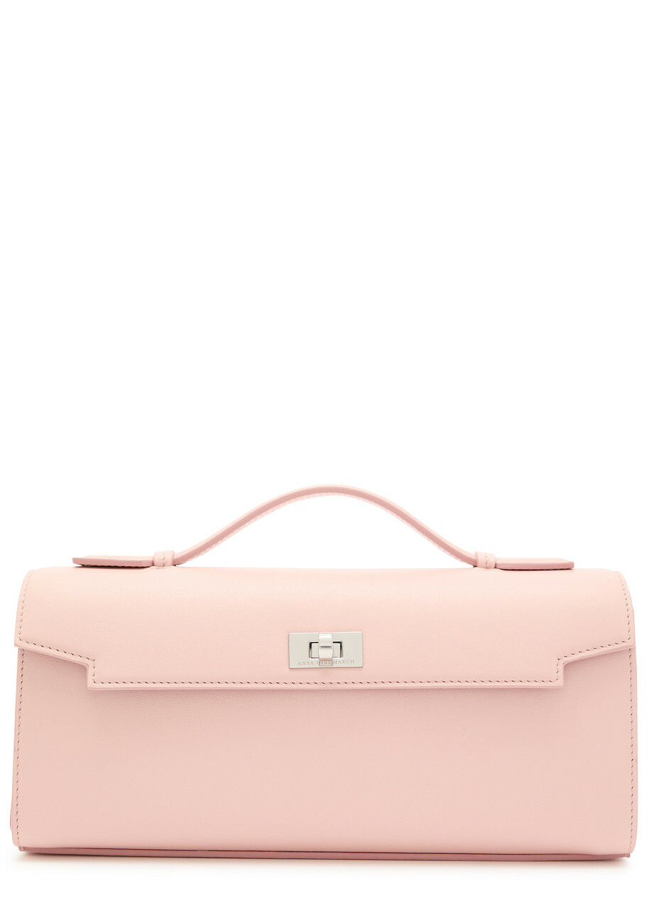 Anya Hindmarch Mortimer Leather Clutch - Pink - One Size