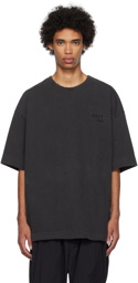 Juun.J Gray Garment-Dyed T-Shirt