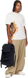Y-3 Black Cinch Backpack